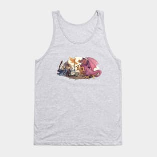 Fennec Foxes: Dragon Tank Top